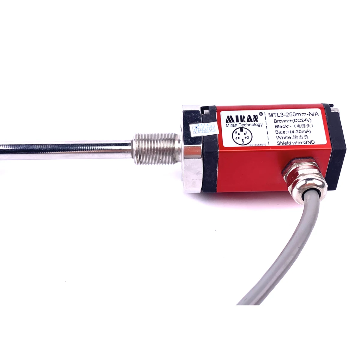 Miran Linear Position Sensor Mtl3 Stroke 200mm 420ma