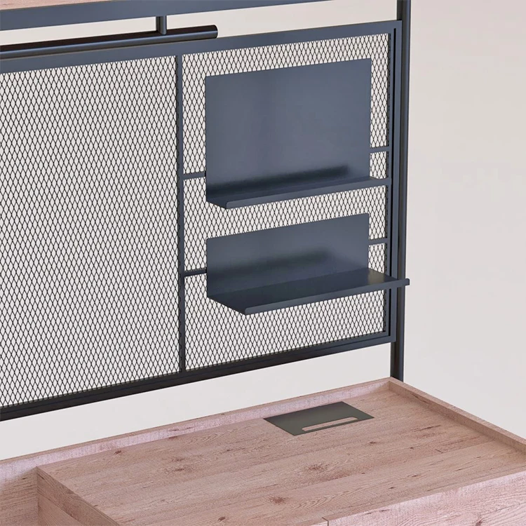 Eye-catching luxury hotel room wardrobe single unit