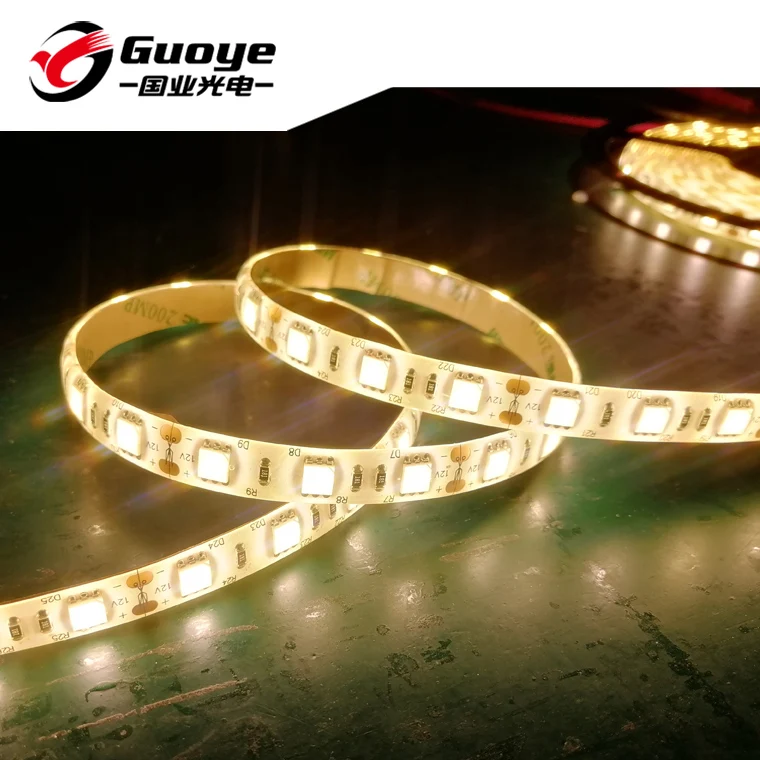 Cost-effective waterproof PU silicone cover IP65 led light strip with 5050 12V 24V light strip waterproof outdoor