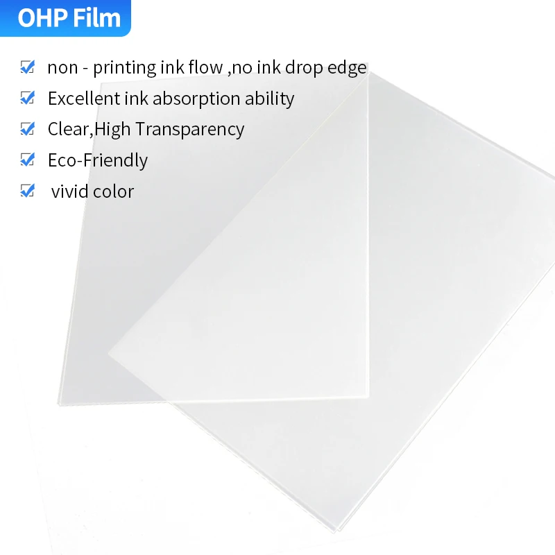 Yidu High Quality A3 A4 100mic Ohp Transparency Film For Overhead ...
