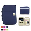 wholesale Multi-functional A4 Document Bags custom Portfolio Organizer Travel Pouch