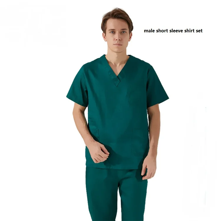 190gsm Cotton Medical Hospital Uniforms Nursing Doctor Uniforms Nurse
