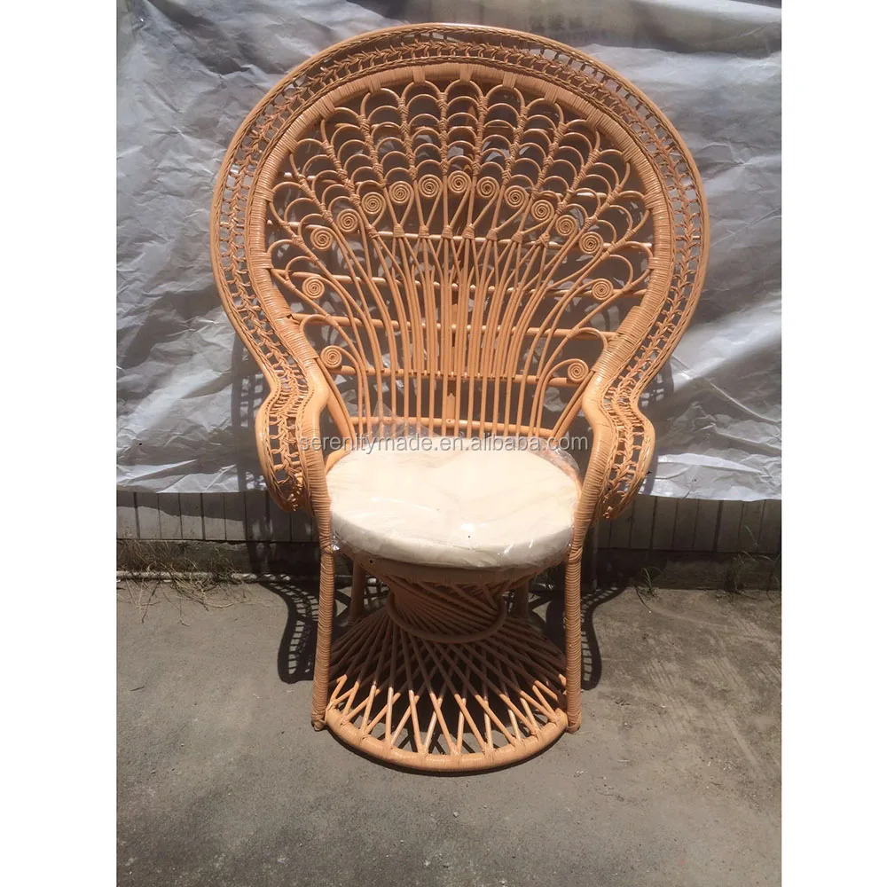 Event Hire Natural Wicker Peacock Chair Rattan Buy Peacock Chair