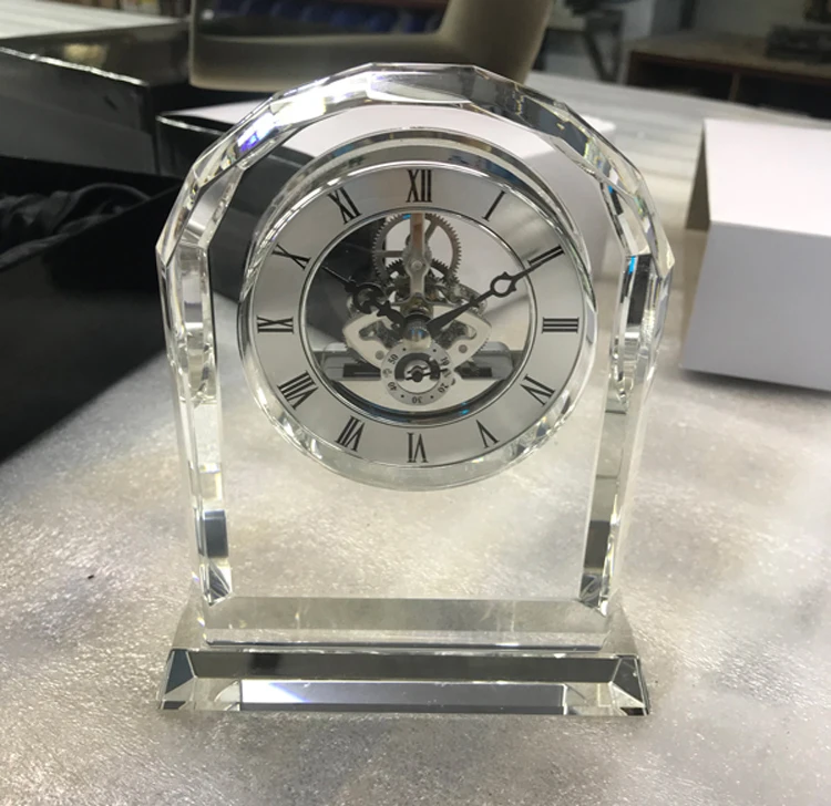 Corporate Award  Crystal Clock Award