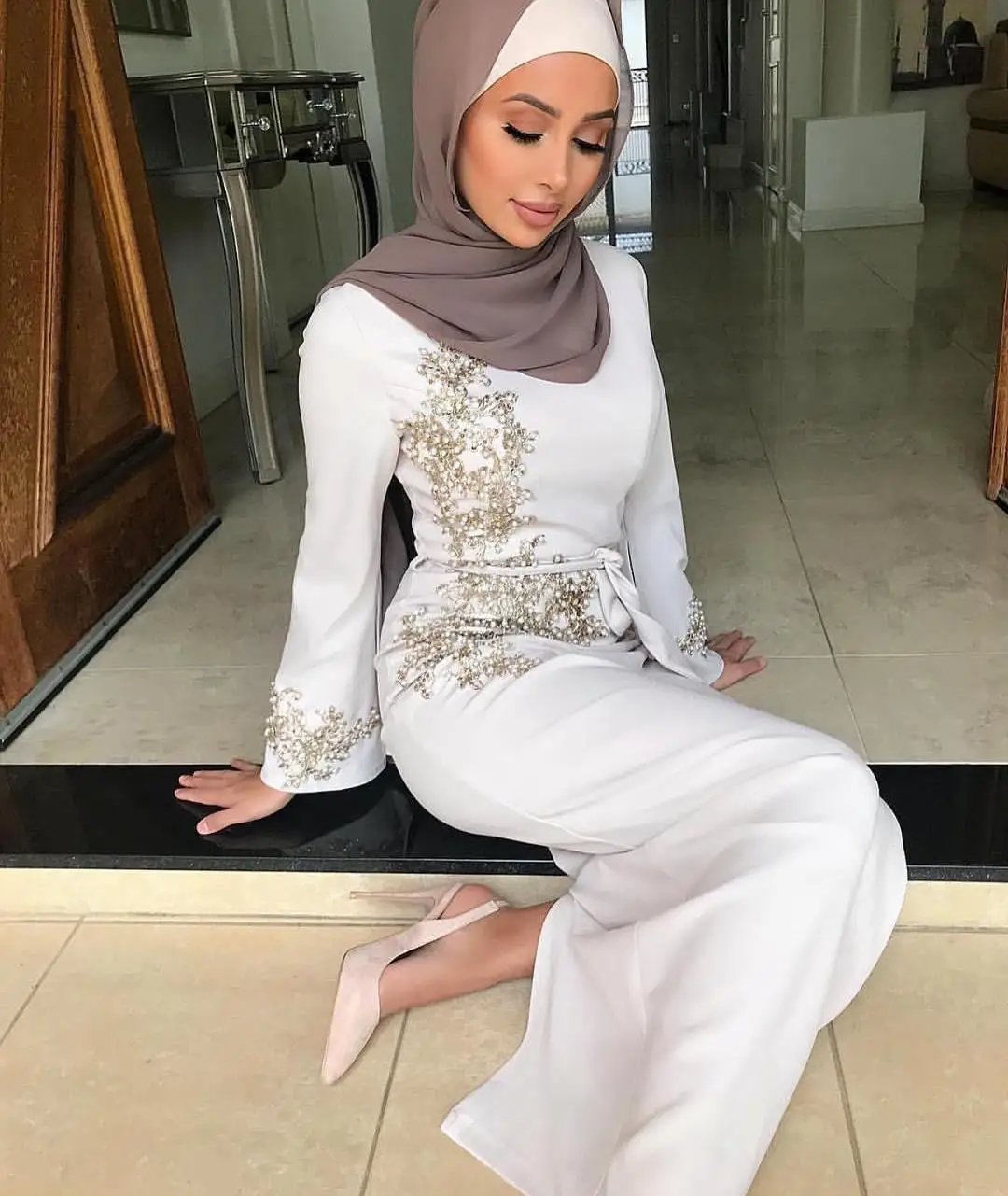 Dubai Abaya женские платье