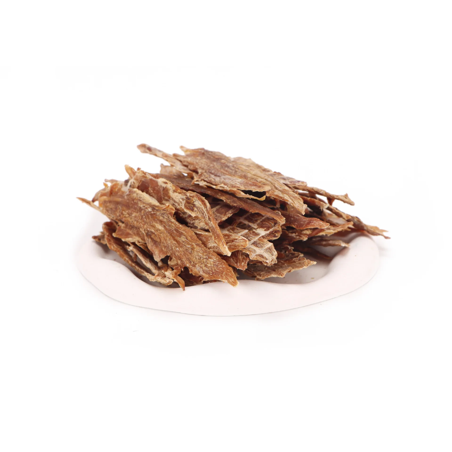 Pet Handmade Dried Duck Meat Dog Jerky Snacks Pure Duck Meat Additives 1kg for Adult Dogs Zhejiang Skin Coat Health 1 Year manufacture