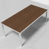 QS-MT-BER01council boardroom table modern office conference table with metal frame meeting room table