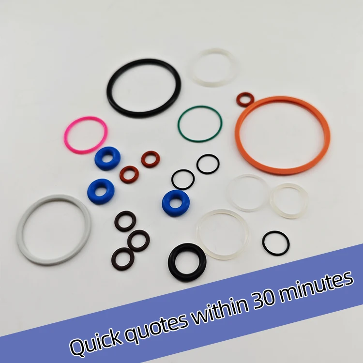 product high precision durable epdm nbr nr silicone rubber seal o ring custom size hs brand direct from factory rubber products-1