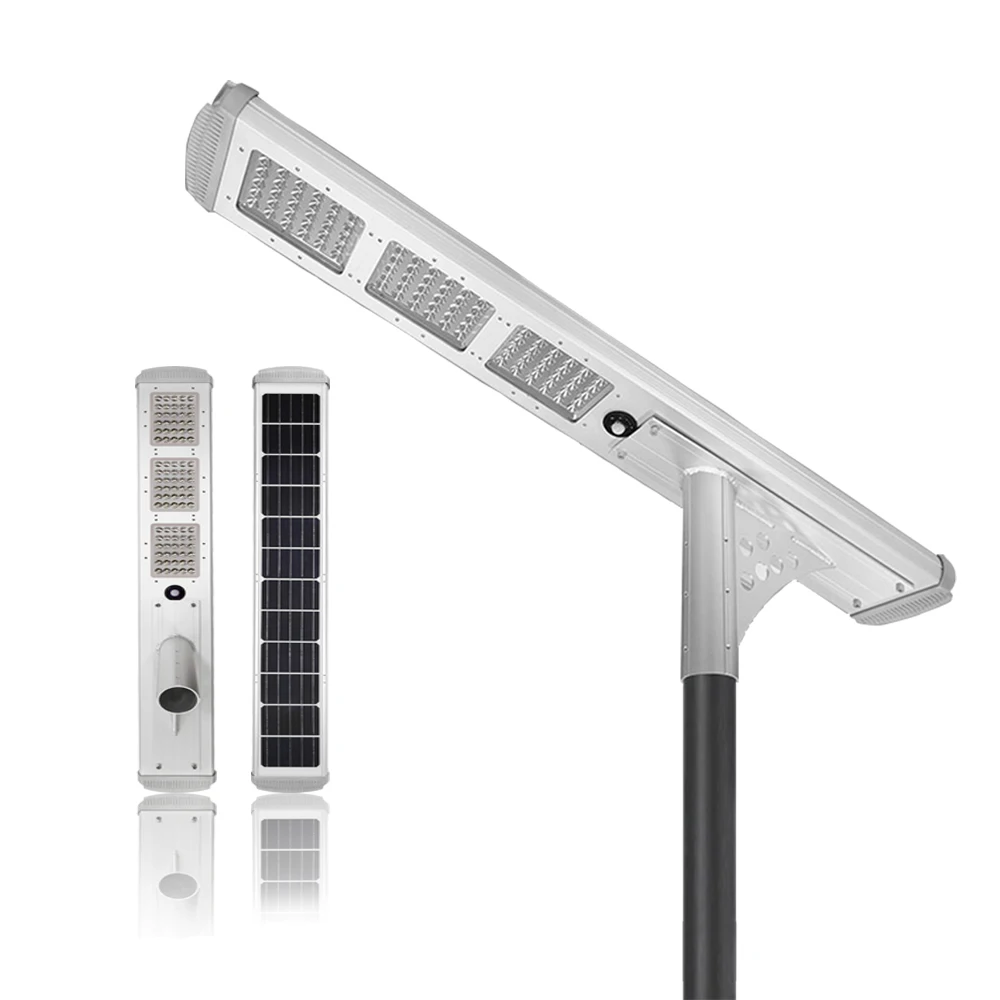 Best price outdoor ip65  20w 40w 60w 90w 100w iot lamp system integrated  motion sensor solar led street light