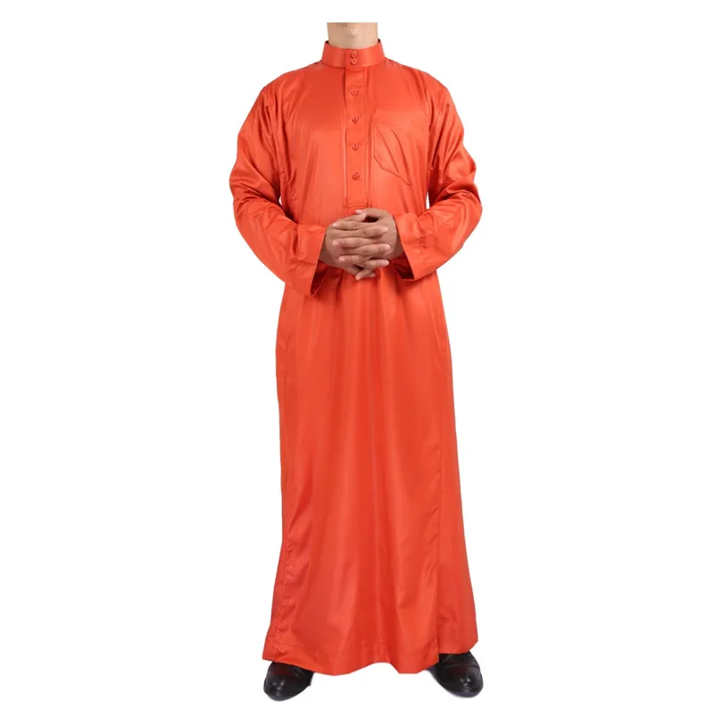 Haramian Dubai Design Islamic Men's Tobe Long Sleeve Saudi Arabias