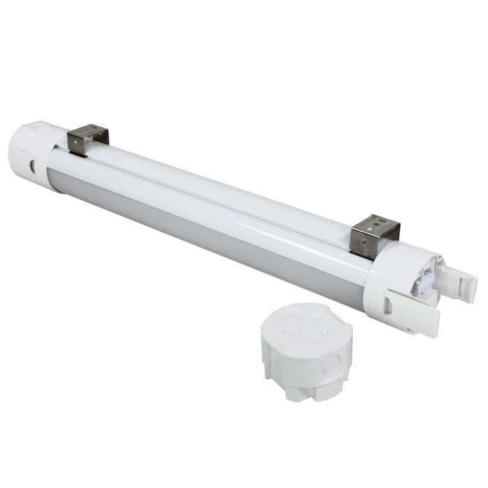 5ft led batten ip65 vapor tight fluorescent light fixture 150lm/w with sensor emergency