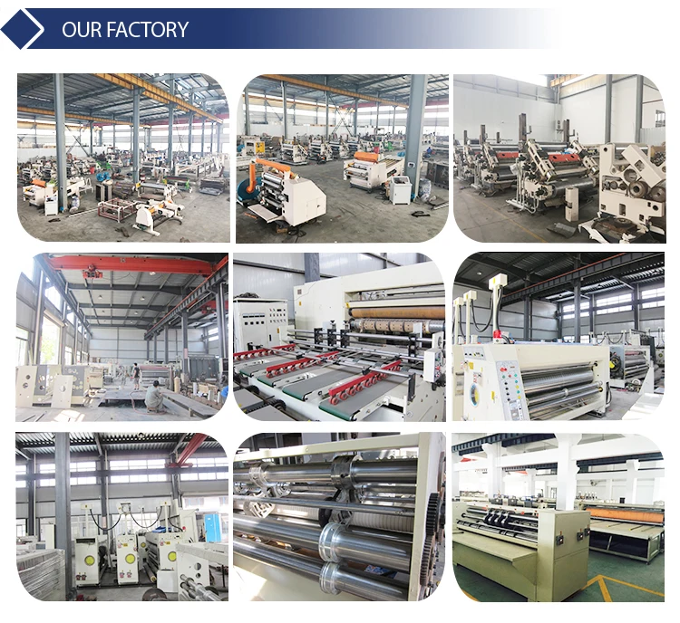 Corrugated Carton Box Making Machines and Carton paper making machinery set with printing slotting and diecutting feature price