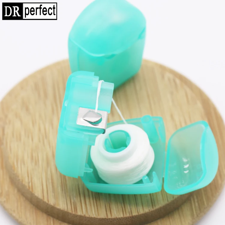 Dental Floss Mini Plastic Box Packing Dental Floss Brush Buy Dental