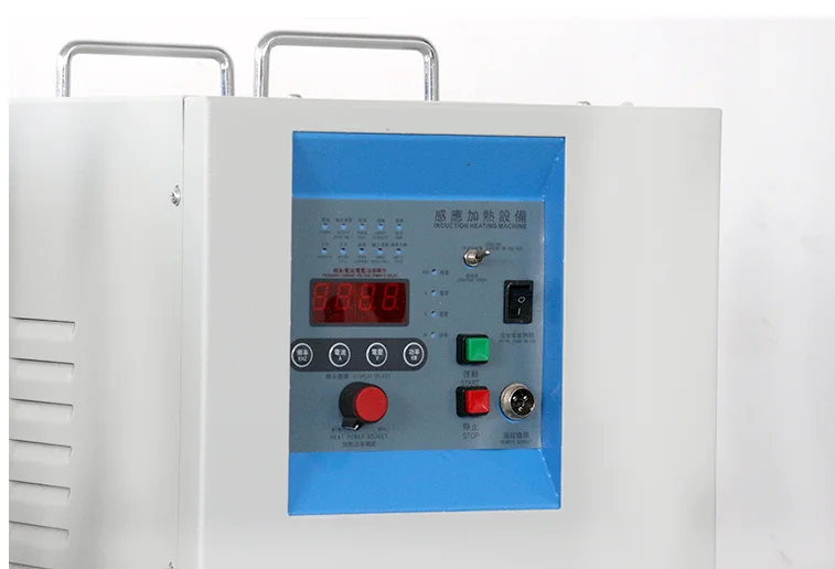 Mini High Frequency Induction Melting Furnace For Gold Silver Platinum Copper Iron Steel 