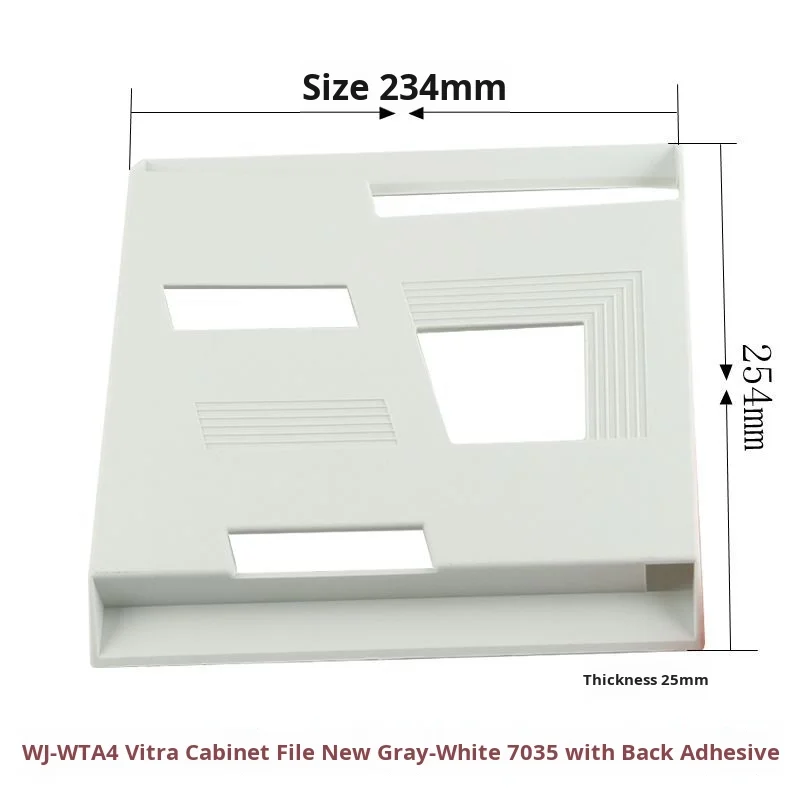 Wj-1 Heat Sink Document Storage Cabinet File Box with Cutting Service Alloy Material A4 Folder Compatible factory