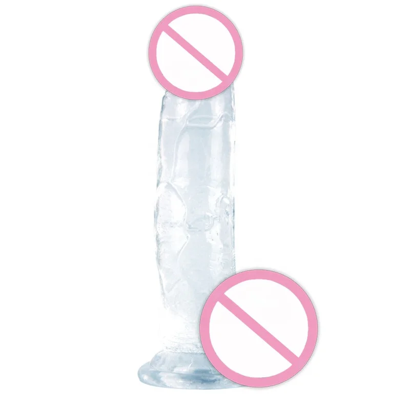 Women Masturbation Free Gigantes Artificial Cock 7.9 inch Jelly Wholesale Bulk Dildos