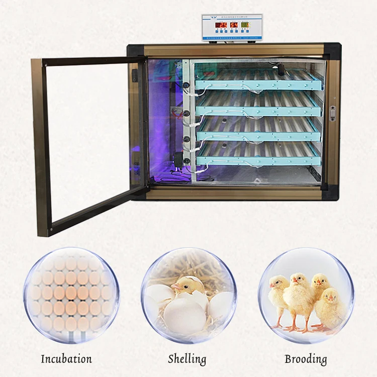 320 Chicken Egg Incubator Roller Egg Tray Incubators For Hatching Eggs