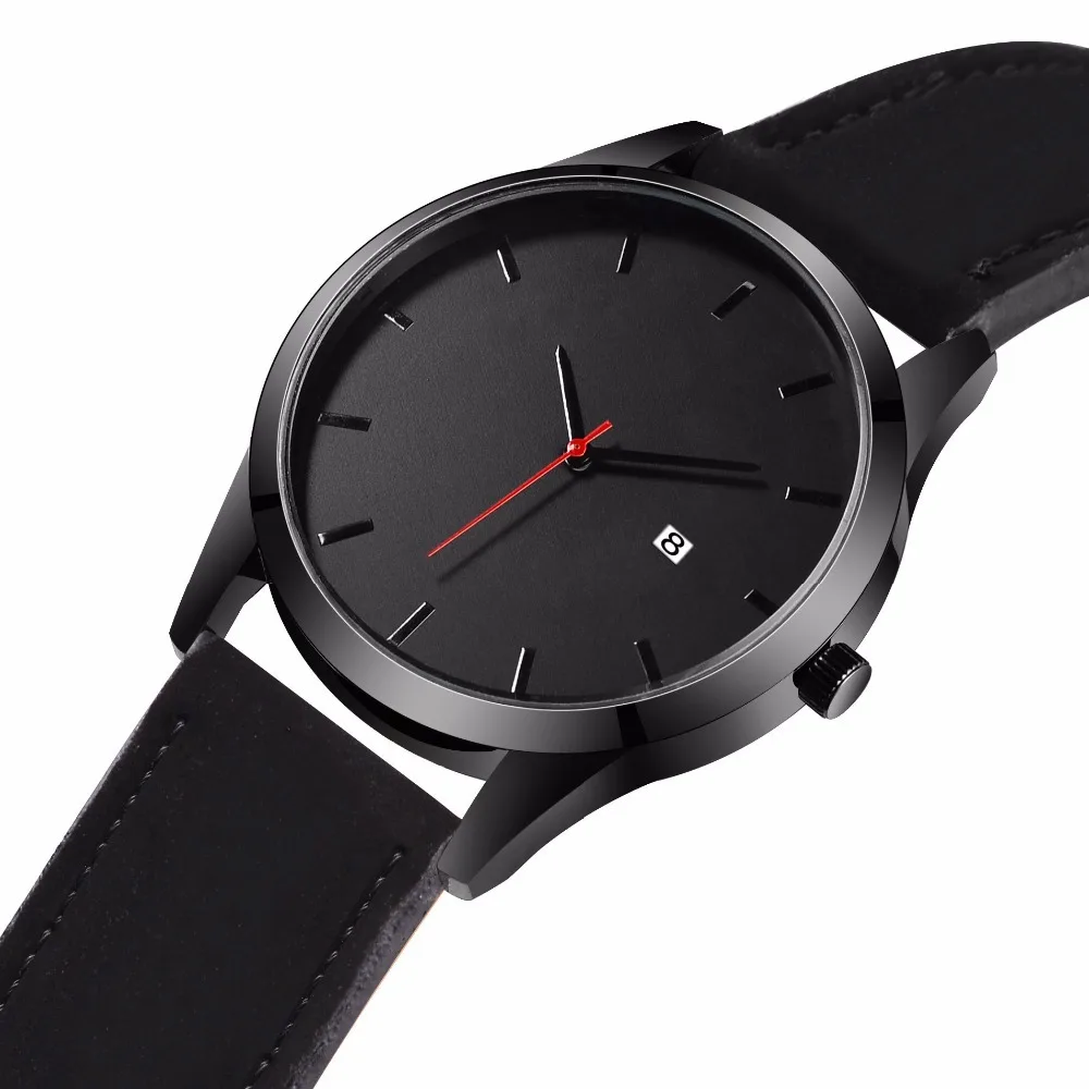 Lige — montre de sport Simple pour hommes, à Quartz trempé, très tendance, nouvelle collection, vente en gros