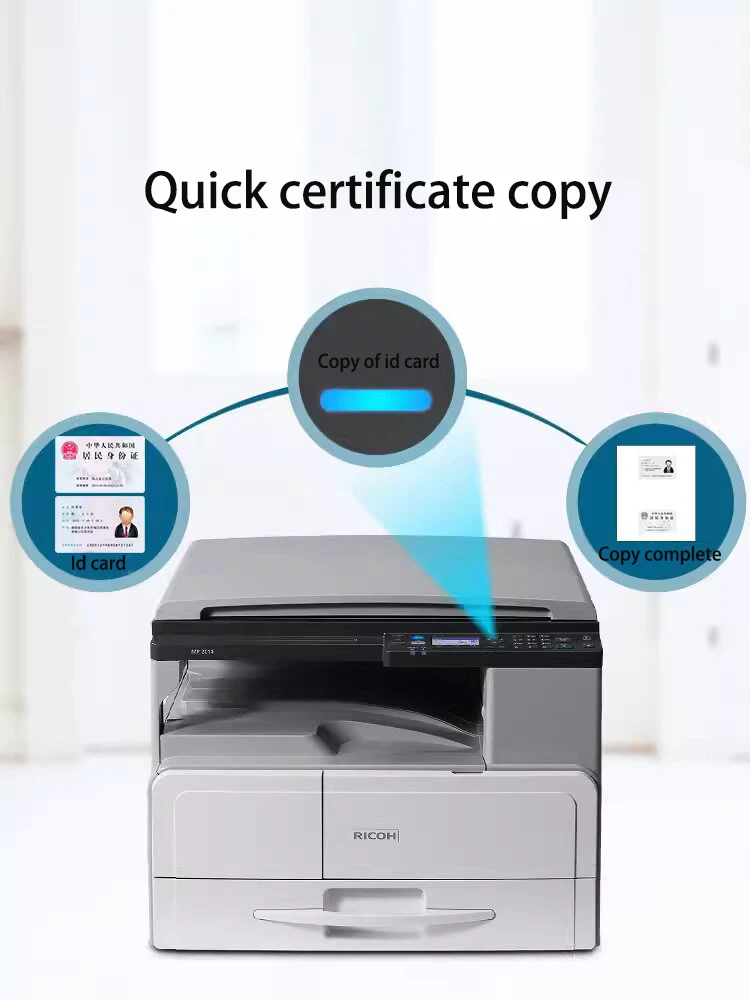 Brand New Office A3 Mini Copier Machine Ricoh Mp2014 A3 Laser Printer ...