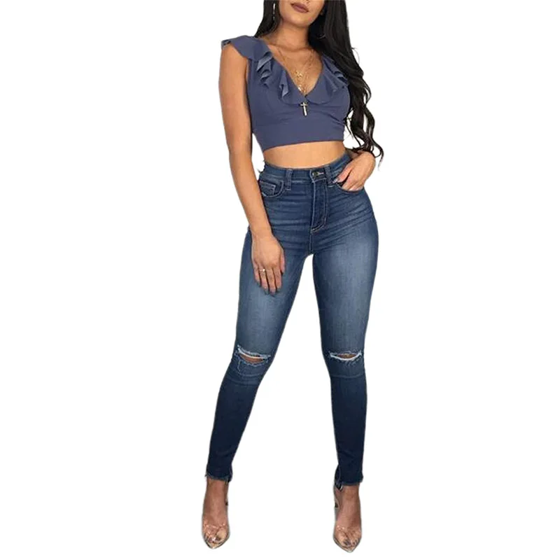 high waisted booty jeans