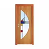 Modern Kindergarten School Wooden Fire Rated Glass Doors Design