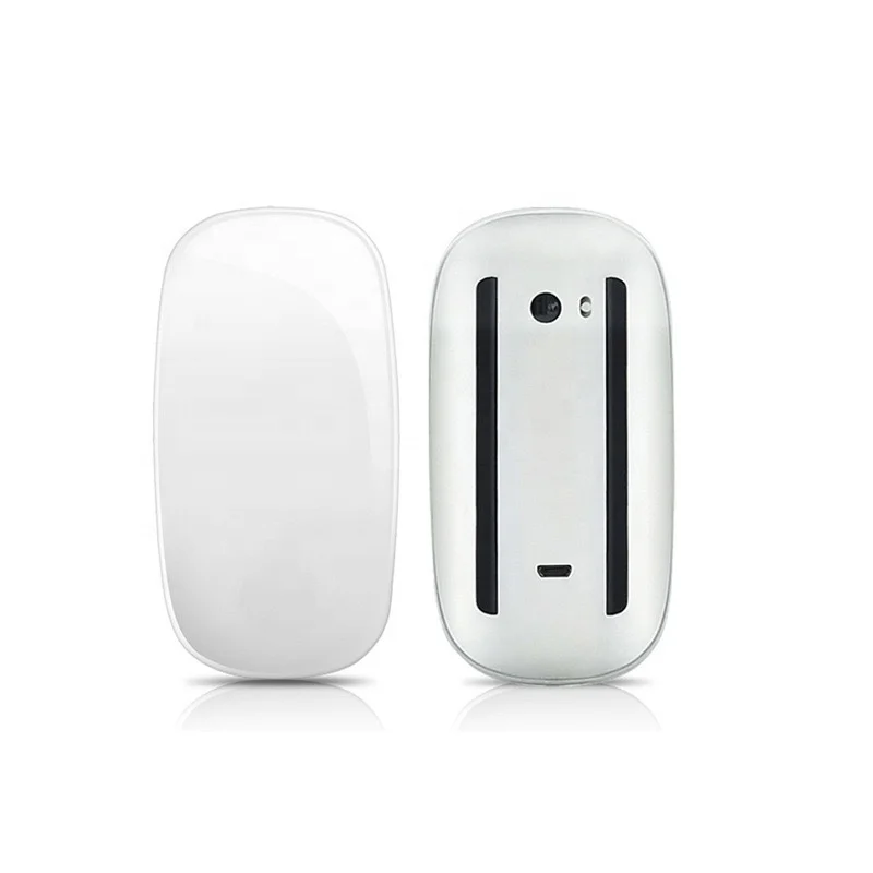 
New Slim Computer PC Rechargeable Mouse Bluetooth Mini Portable Tablet Magic Finger Touch Wireless Mouse 