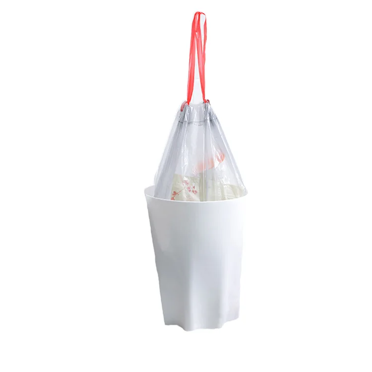 hdpe color garbage bags with tape drawstring garbage bags biodegradable garbage bag