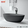 Egg shaped free standing bath / cheap corner bathtub