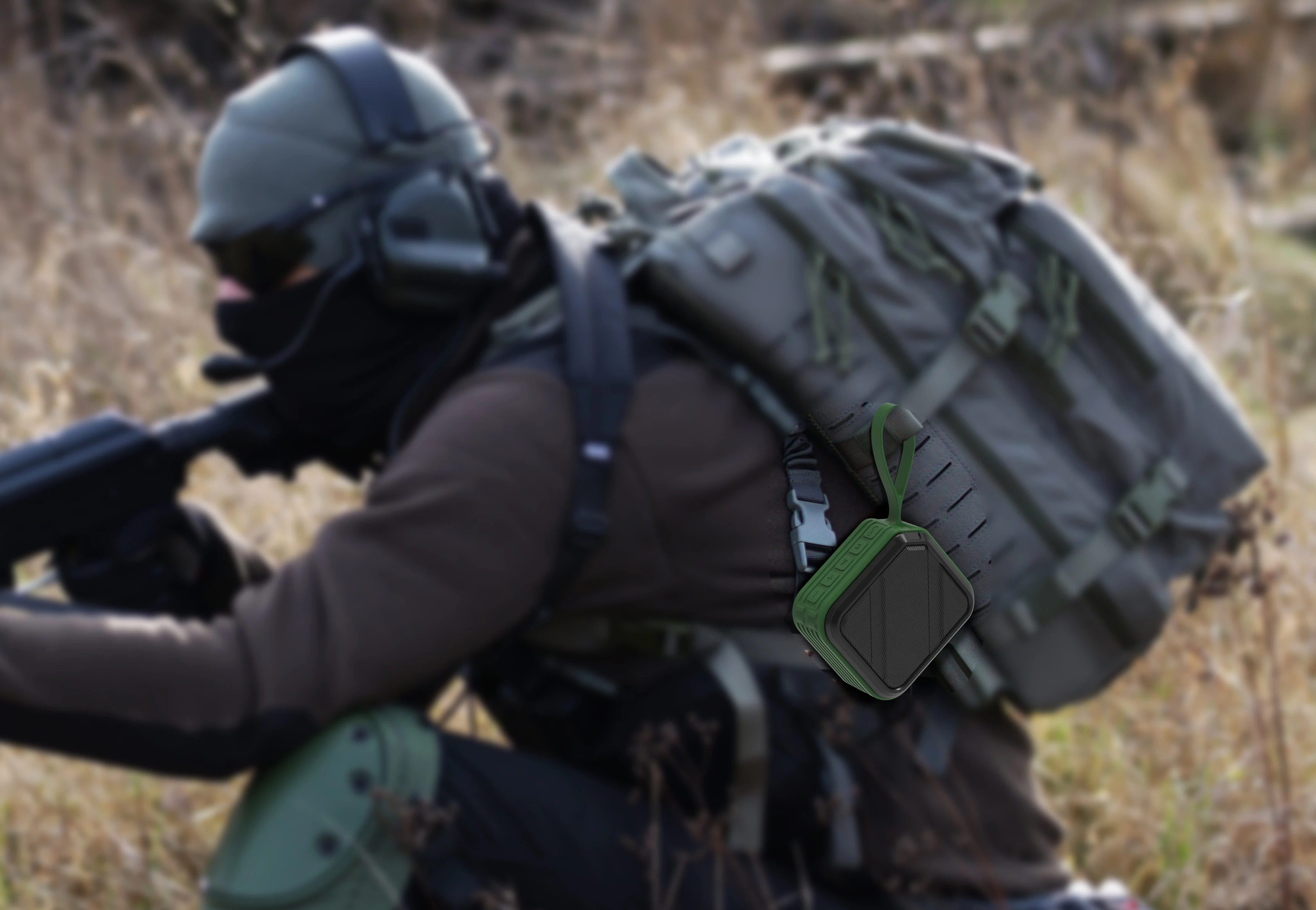 stereo full way active home audio Waterproof Speaker with radio - ANKUX.COM