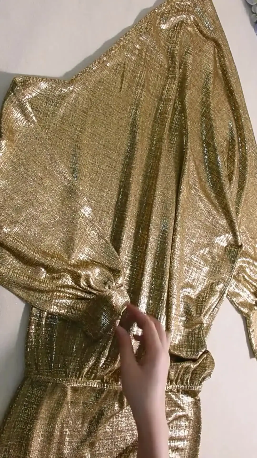 gold metallic short dress Metallic Gold Party Mini Dress Disco Outfits main image 1
