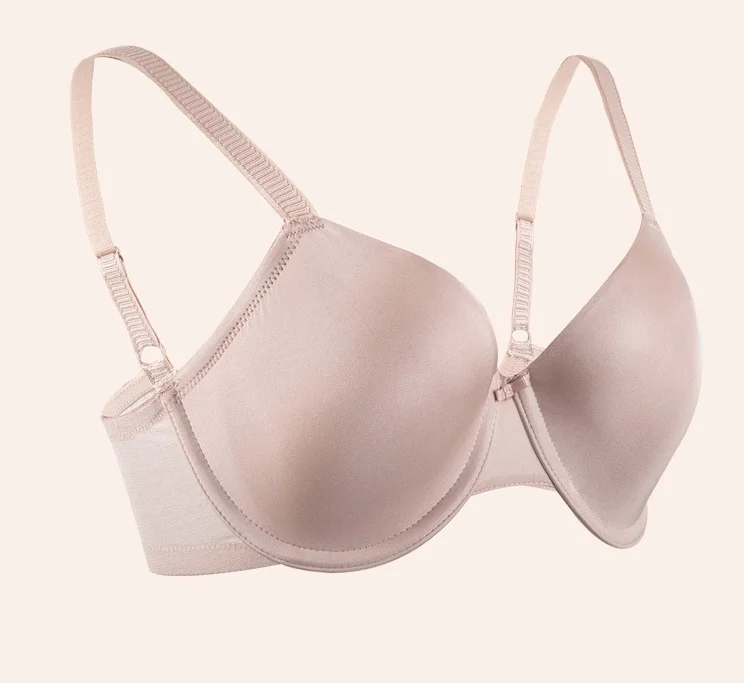 热销性感女士光滑大胸胸罩批发女士舒适大号高品质加码胸罩
