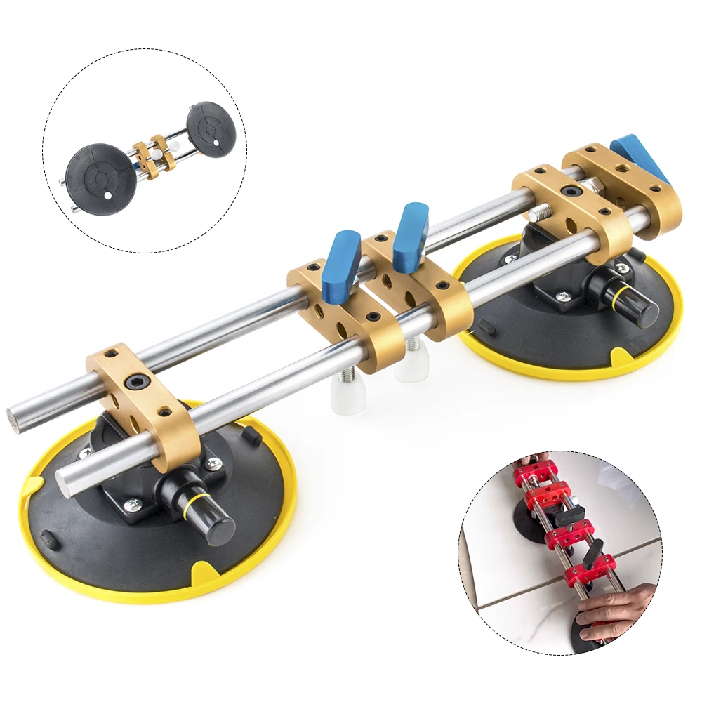 Aluminium Solid Countertop Installation Tool Vacuum Suction Cup Granite ...