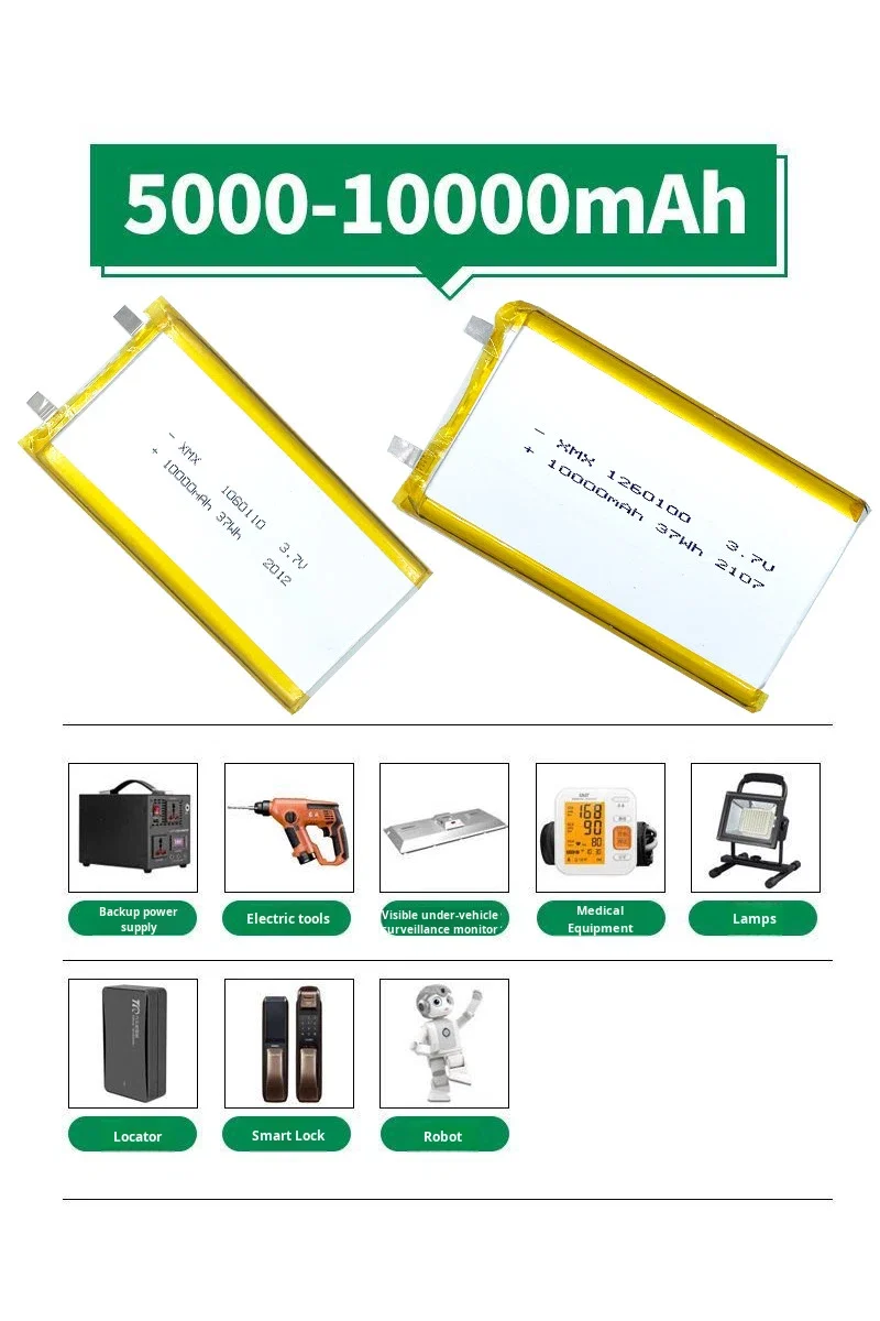 Rechargeable 601665-680mAh Li-polymer Battery for Reading Pen & Recording Pen Portable Devices-in Stock 1 Year Warranty