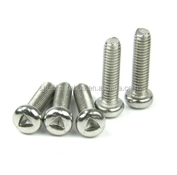 M8 Stainless Steel Anti-theft Security Screws Triangle Pan Head ...