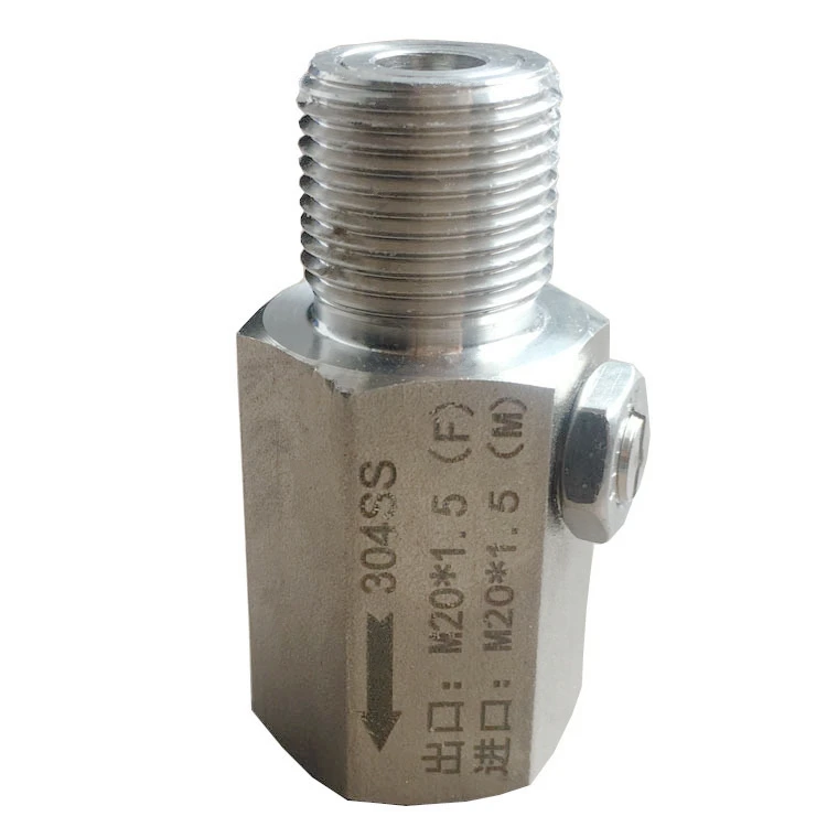 304ss Stainless Steel Pressure Snubber,M20*1.5 Adjustable Pressure ...