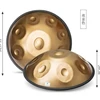 AS TEMAN 9 Notes Soul hand plate drum percussion D Minor Handpan