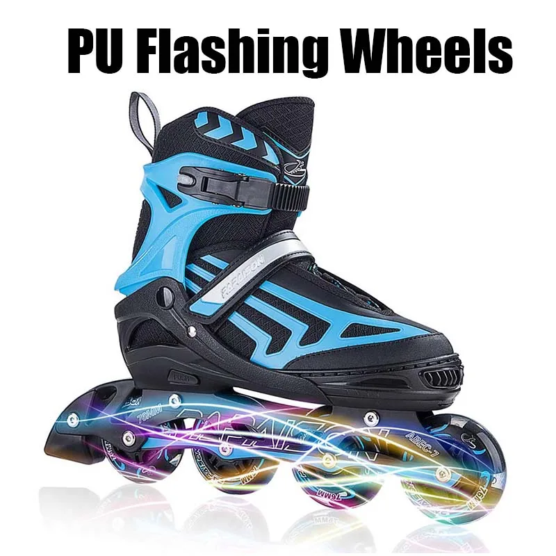Beginner Roller Skate Inline Skates Adjustable Size For Boys Girls Adults Wholesale Rts Oem Odm