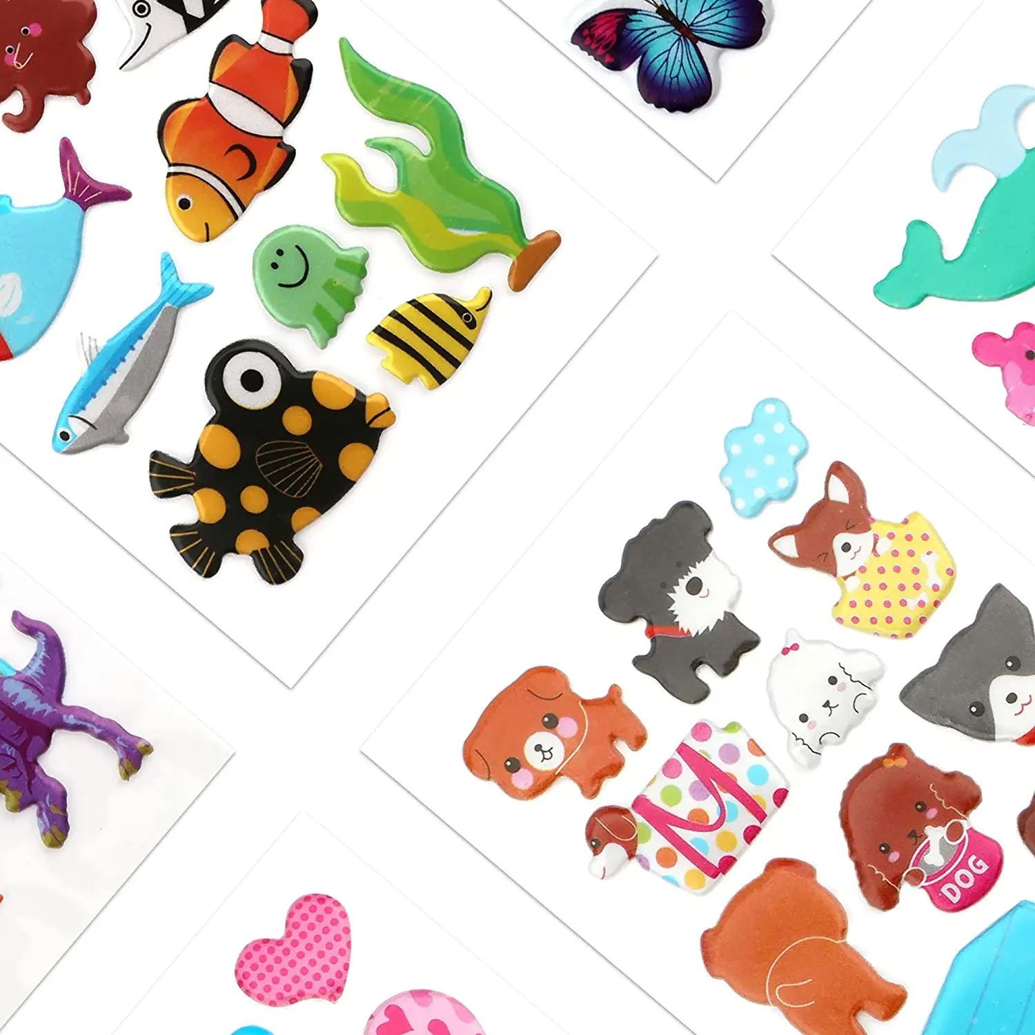 Custom Oem Adhesive Cartoon 3d Puffy Sticker Buy Puffy Sticker 3d