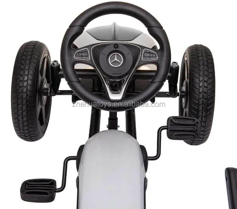 2020 New Mercedes Benz Licensed Kids Pedal Go Kart Cheap Go Karts For