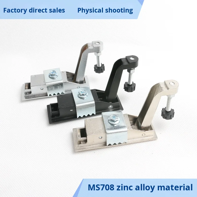 High-Pressure Industrial Lock MS708 Nickel-Plated Push-Button Flat Lock 6000 Series for Boiler Air Compressor Metal Boxes supplier