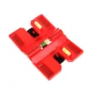Wholesale plastic vertical level folding pipe spirit level with three bubble vials