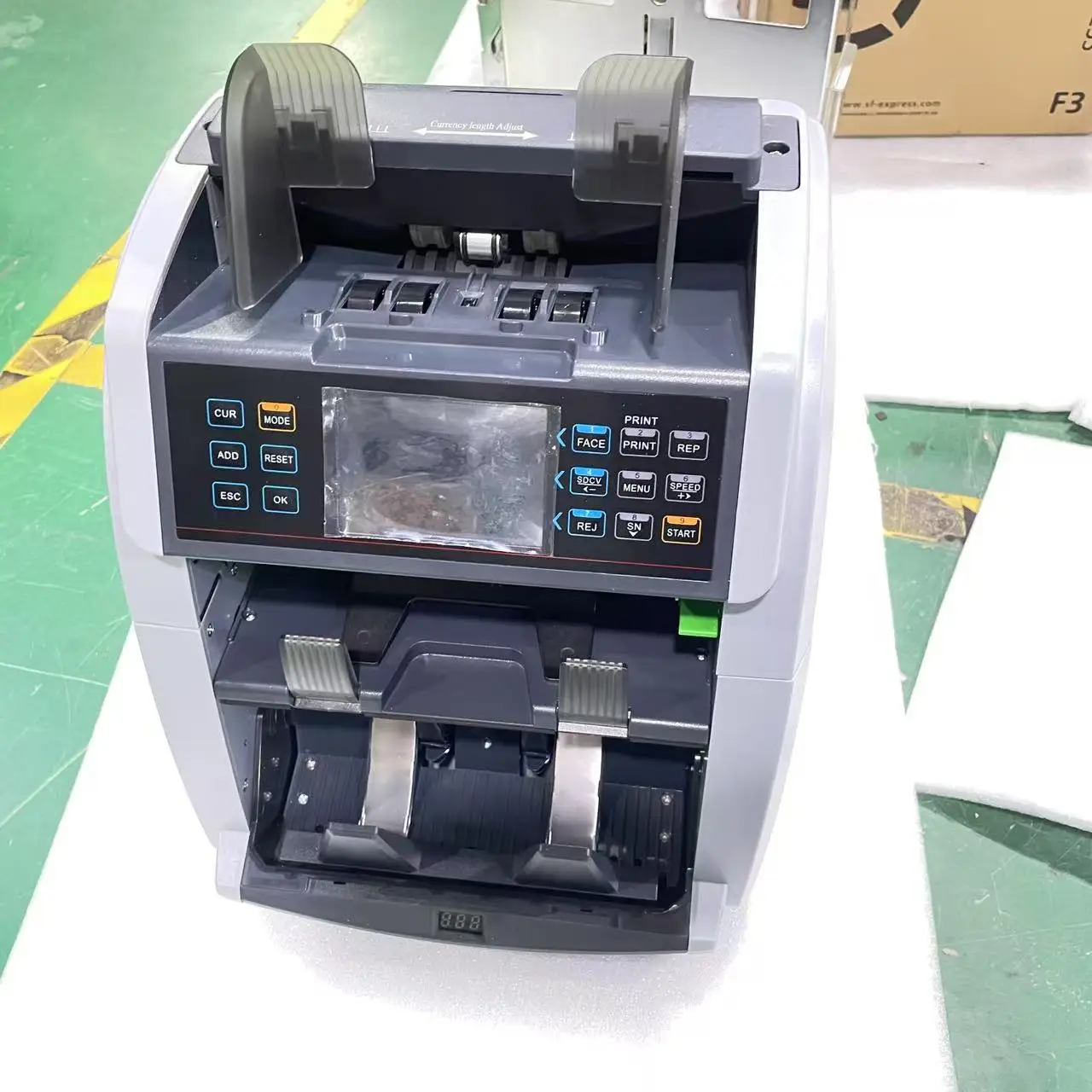 Bank Counter Machine BIll Counter Banknote detection Counting & Sorter ...
