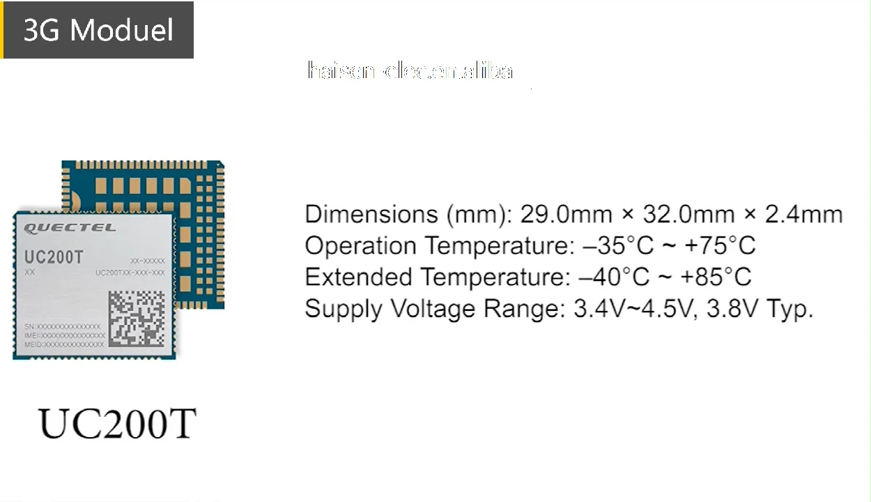 Quectel 3g Iot Umts/hspa Module Uc200t Edge And Gsm/gprs Networks