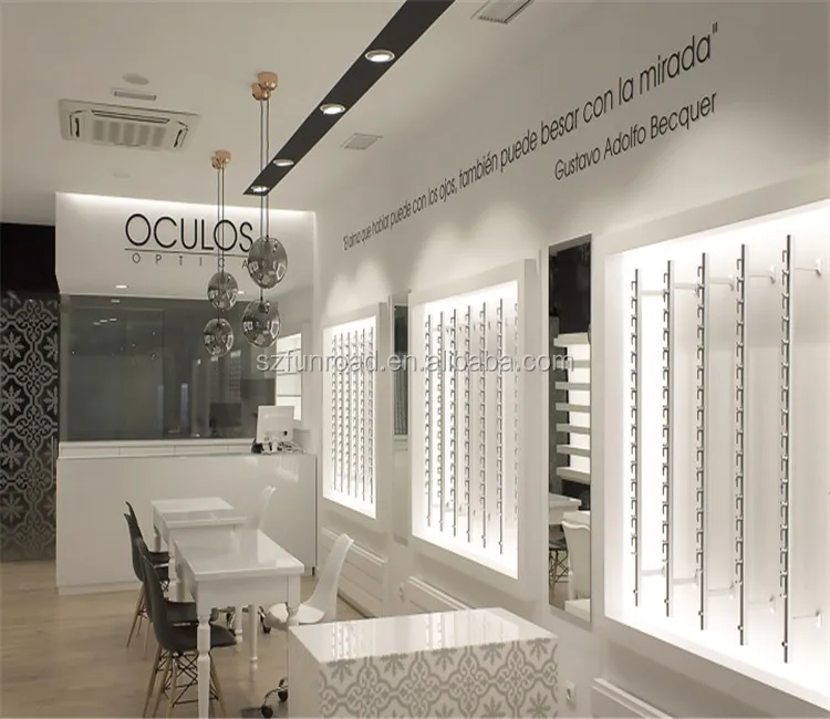 Optical Store Display Furniture Sunglasses Showroom Display Furniture for Optical Shop Showcase Glasses Eyeglass Interior Design