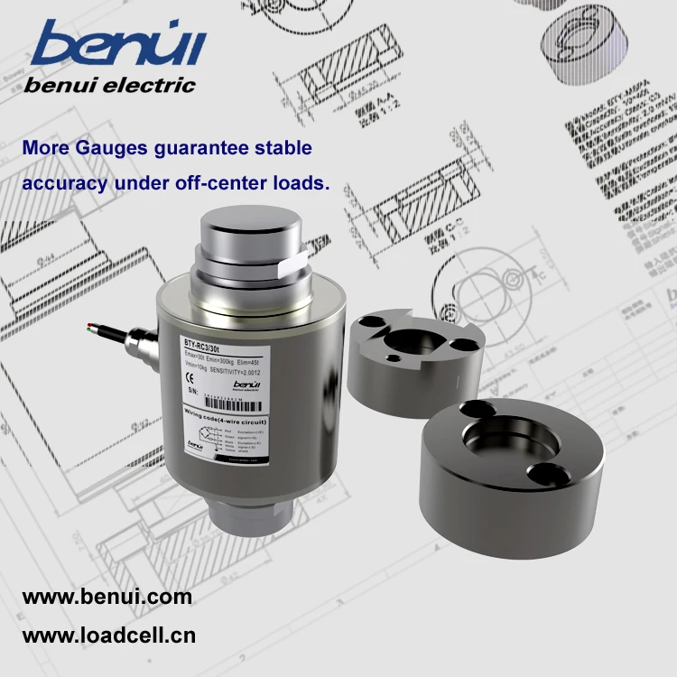 Benui RC3 Compression Load Cell - Reliable Pressure Sensing