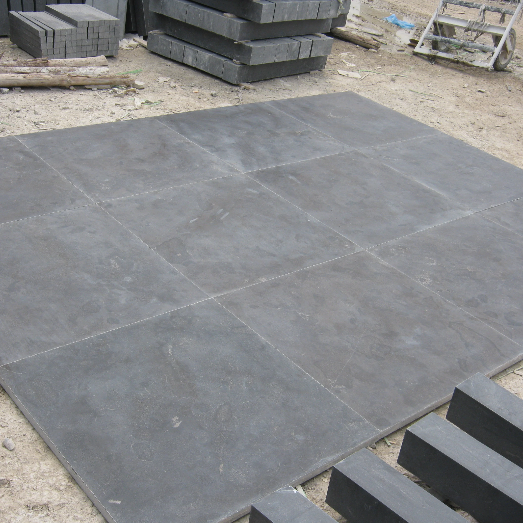 Shandong Honed Bluestone 100x100 Tiles Cut To Size For Floor Shandong Honed Bluestone 100x100 Tiles