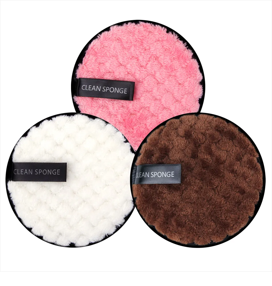 Wholesale Washable Face Cleansing Pad Reusable Facial Microfiber Makeup Removal Pads Buy Face