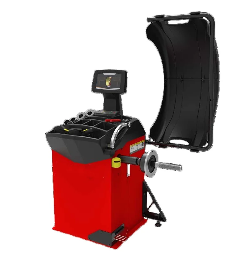 Economical Commercial Tyre Dynamic Balance Instrument Semi Automatic