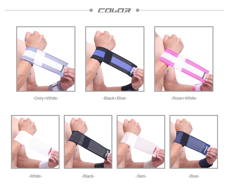 Soft Elastic Breathable Wrist Band for Men Sports Bandage