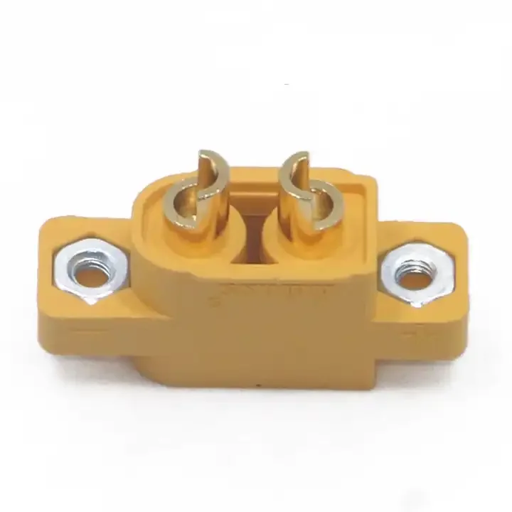  XT60E with M2.5 nut can be fixed 3.5mm gold plated model aircraft connector AMASS model accessories factory